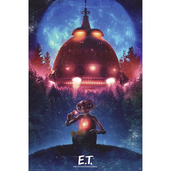 E.T. Poster Der Au&szlig;erirdische