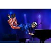 Elton John & Piano Actionfigur