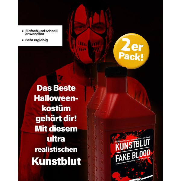 Flasche Kunstblut Theater-Blut