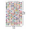 Flaggen der Welt Poster