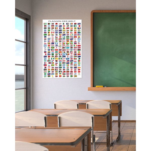 Flaggen der Welt Poster