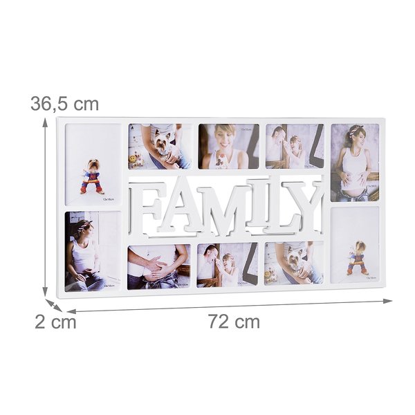 Fotorahmen Family XL weiß