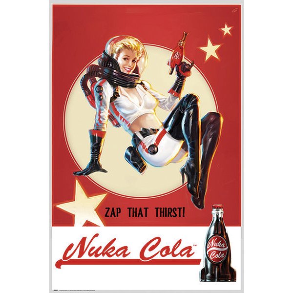 Fallout 4 Poster Nuka Cola