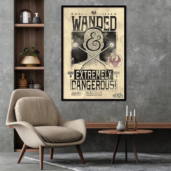 Fantastic Beasts Poster Wanded