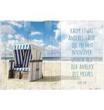 Strandkorb Poster