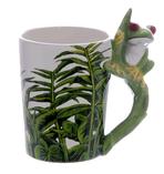 Frosch Motiv Tasse 3-D Figur