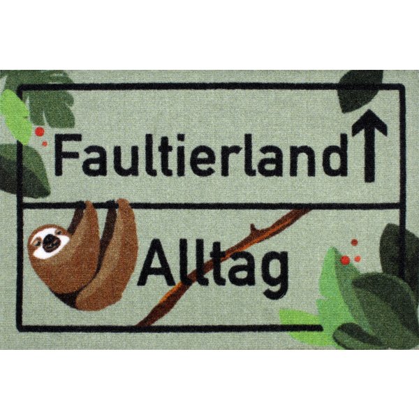 Faultierland Fußmatte