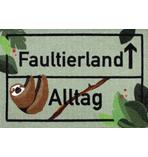 Faultierland Fußmatte