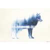 Forest Wolf Poster