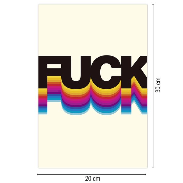 FUCK Kunstdruck