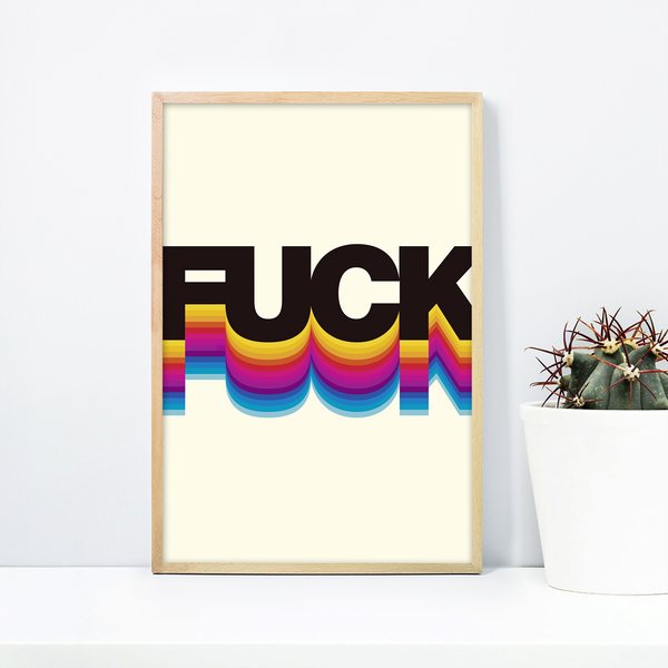 FUCK Kunstdruck