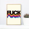 FUCK Kunstdruck