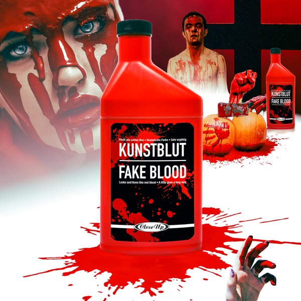 Flasche Kunstblut Theater-Blut