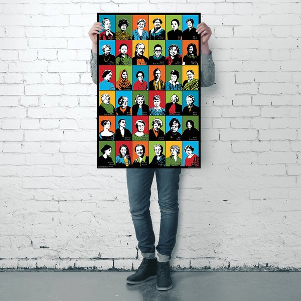 Feminist Icons Poster