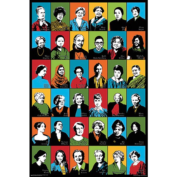 Feminist Icons Poster