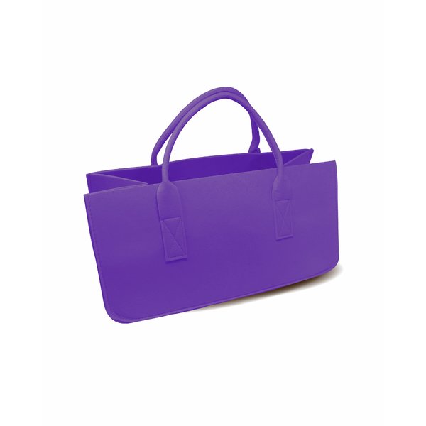 Filztasche Kaminholz Orchidee