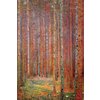Gustav Klimt Poster Tannenwald