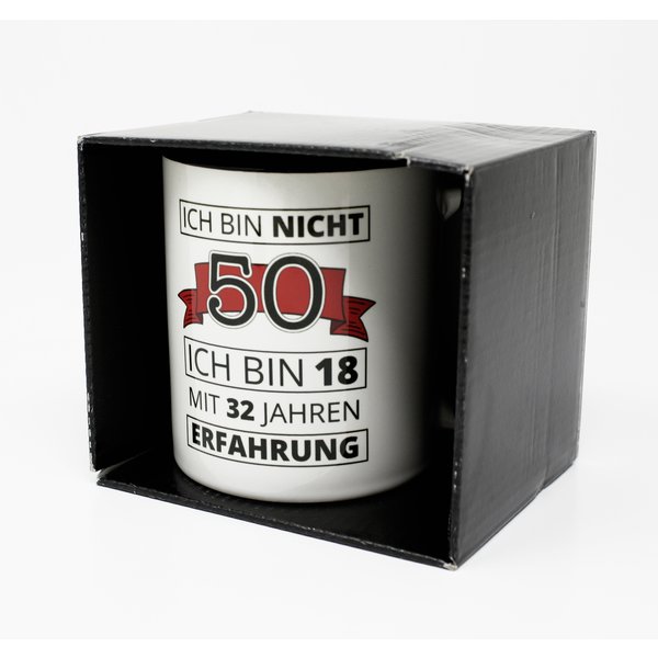 50. Geburtstag Tasse