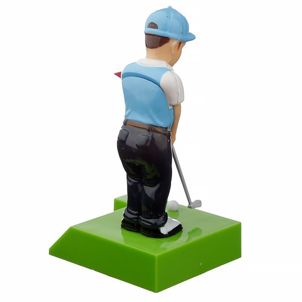 Golfspieler Solar Wackelfigur