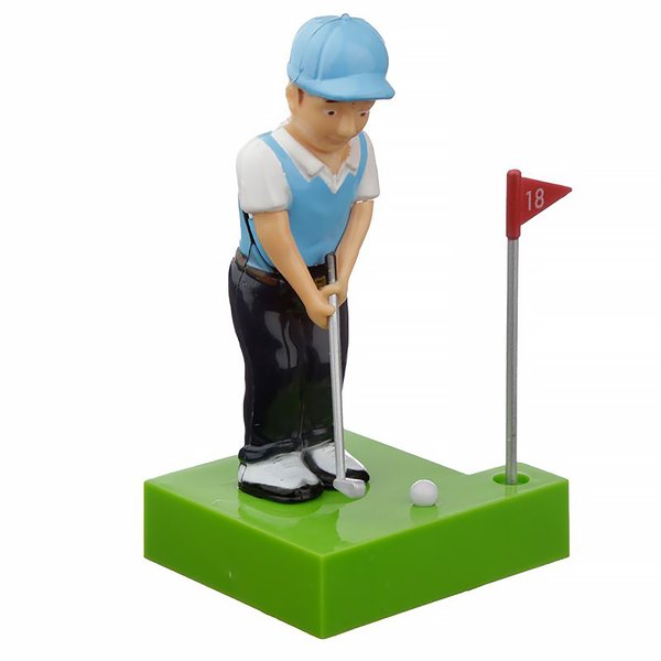 Golfspieler Solar Wackelfigur