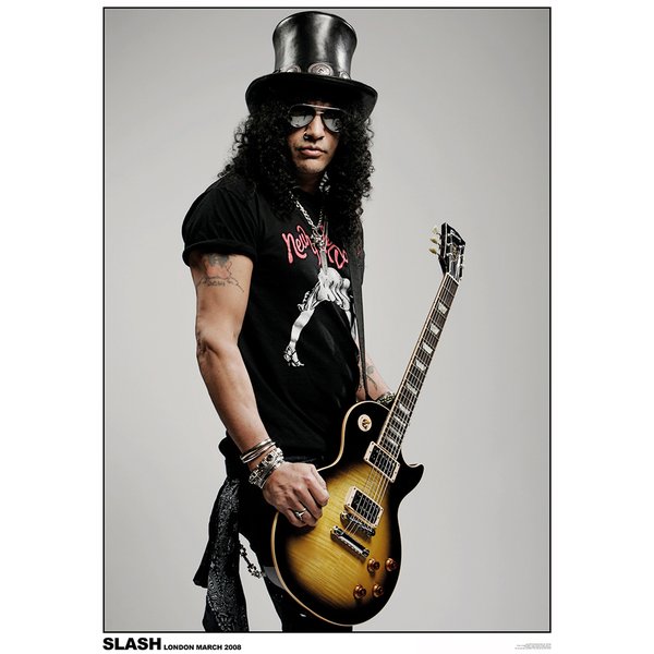 Guns N' Roses Poster Slash