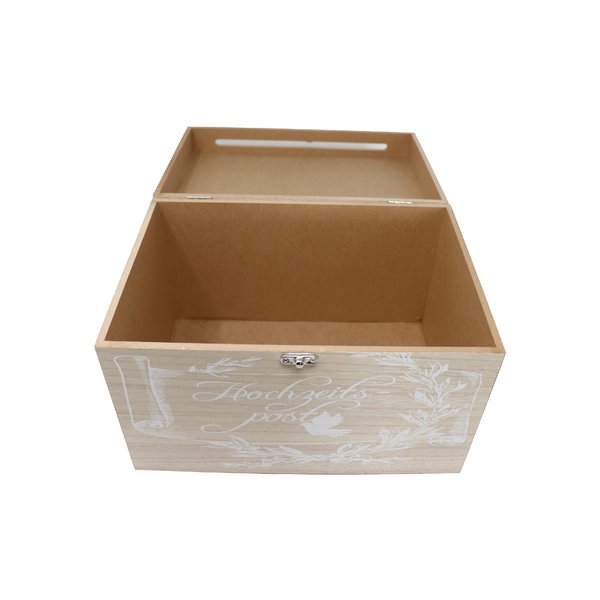 Holzbox Hochzeitspost
