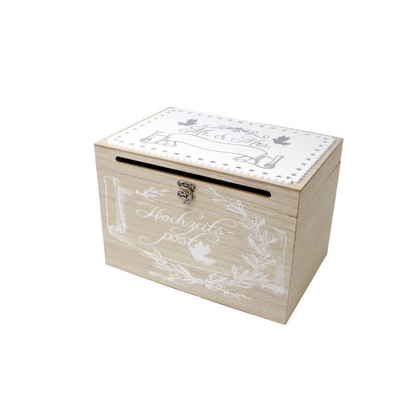 Holzbox Hochzeitspost