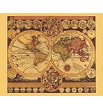 Historische Weltkarte