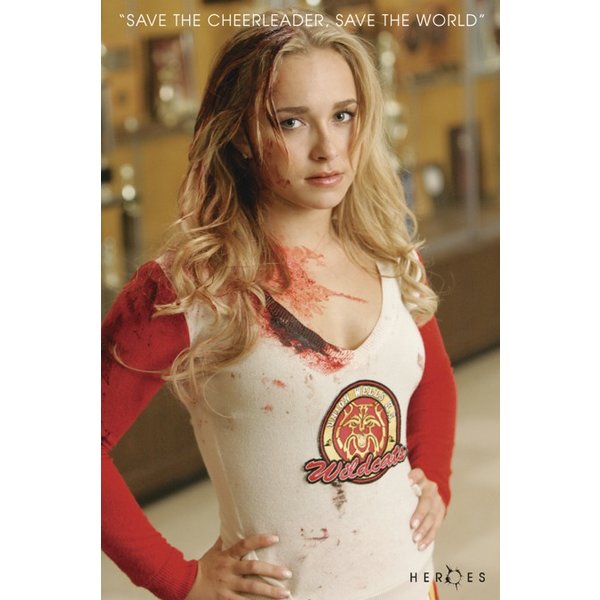 Heroes Postkarte Claire Save