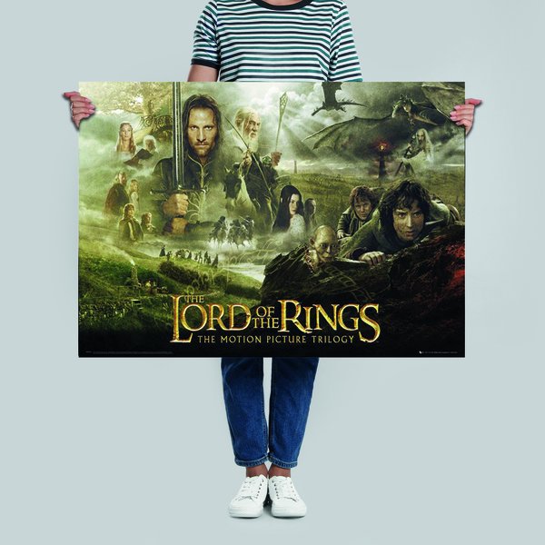 Herr der Ringe Poster Trilogie