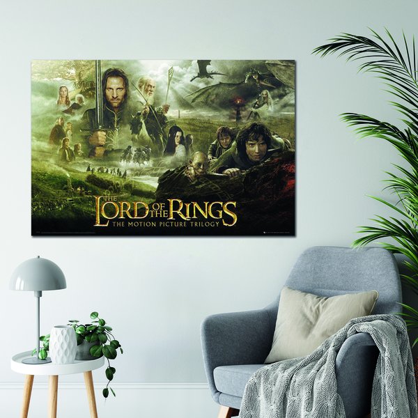 Herr der Ringe Poster Trilogie