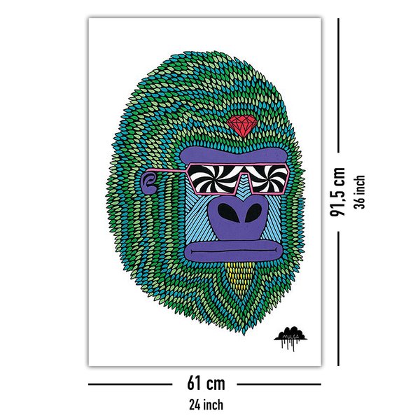 Herbert the Hypno Ape Poster