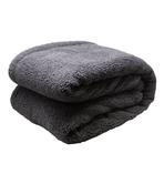 Henry's OMBRÉ CORD Decke grau