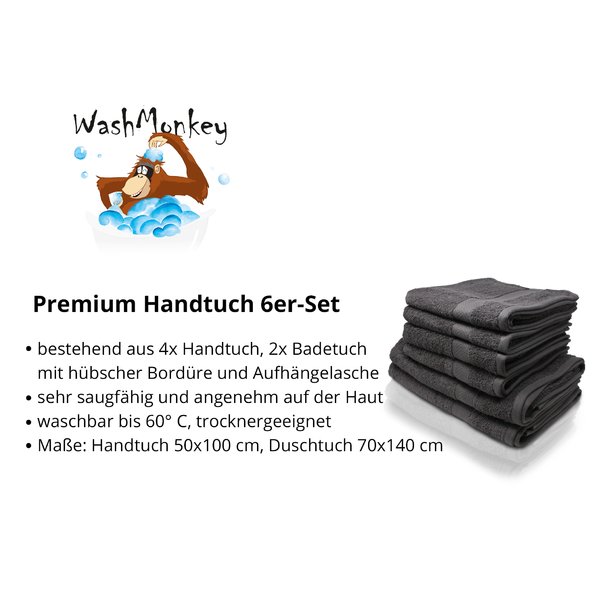 Handtuch-Set 6-teilig