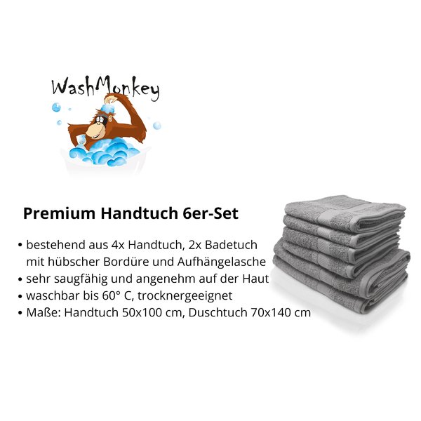 Handtuch-Set 6-teilig