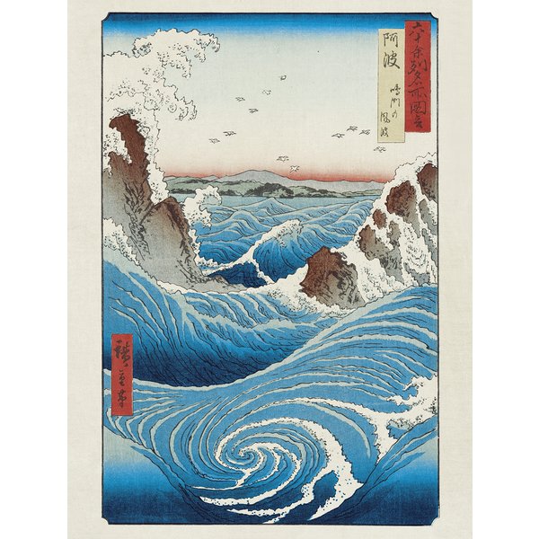 Hiroshige Kunstdruck