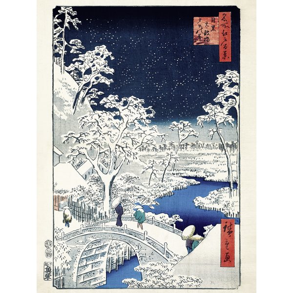 Hiroshige Kunstdruck