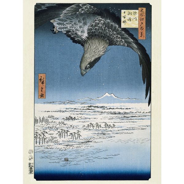 Hiroshige Kunstdruck