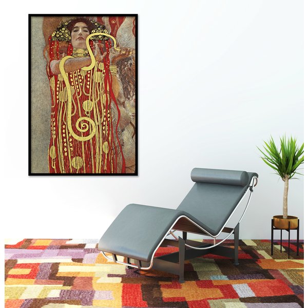 Hygieia Poster Gustav Klimt