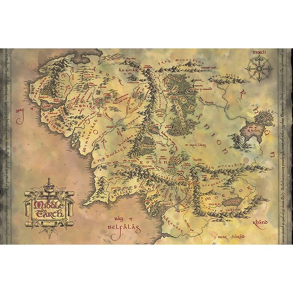 Herr der Ringe Poster