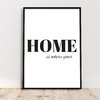 Home is where your Kunstdruck