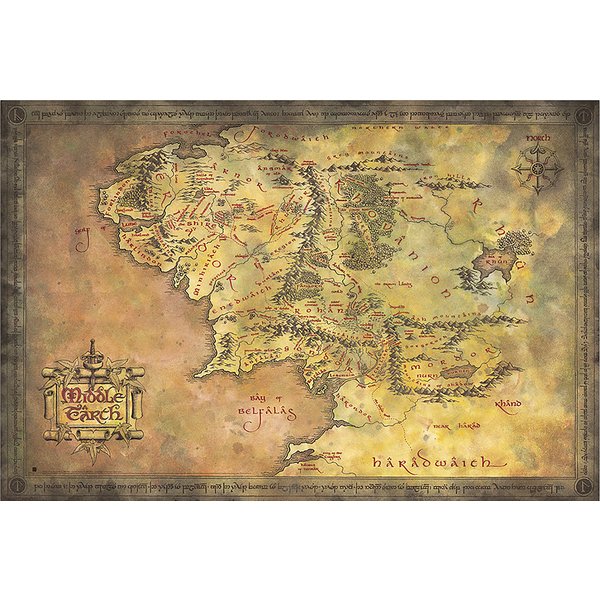 Herr der Ringe Poster