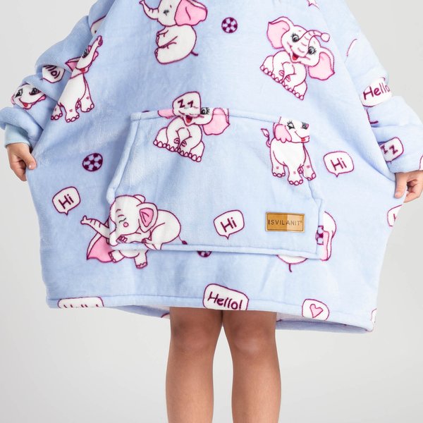 Hoodie Sweatshirt Decke Kids