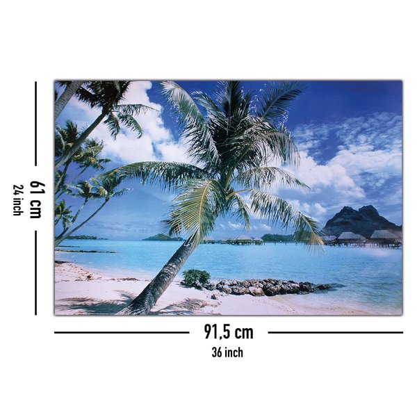 Insel Bora Bora Poster Strand