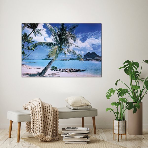 Insel Bora Bora Poster Strand