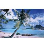 Insel Bora Bora Poster Strand