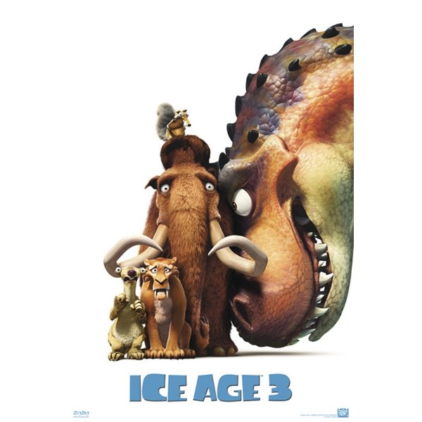 Ice Age 3 Poster Dawn of the