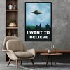 "I Want To Believe" Poster