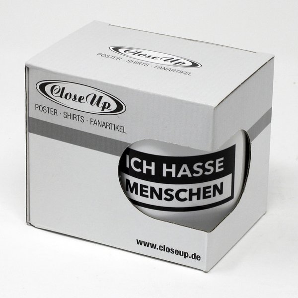 Ich hasse Menschen Tasse