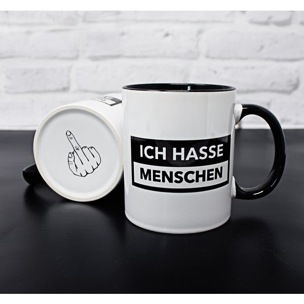 Ich hasse Menschen Tasse